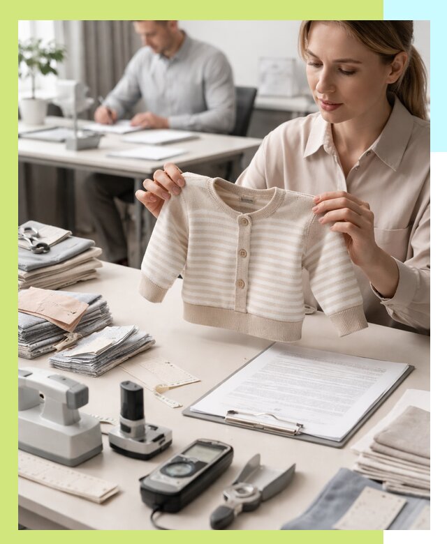 Сертификация детской одежды и текстильных изделий в Кореновске