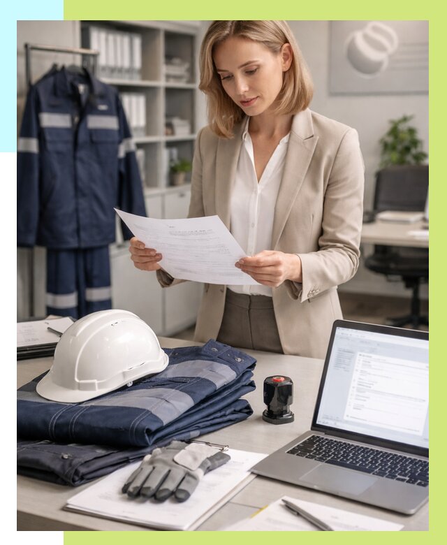 Сертификация спецодежды в Кореновске от 7255 р. | Алешин-Кнв