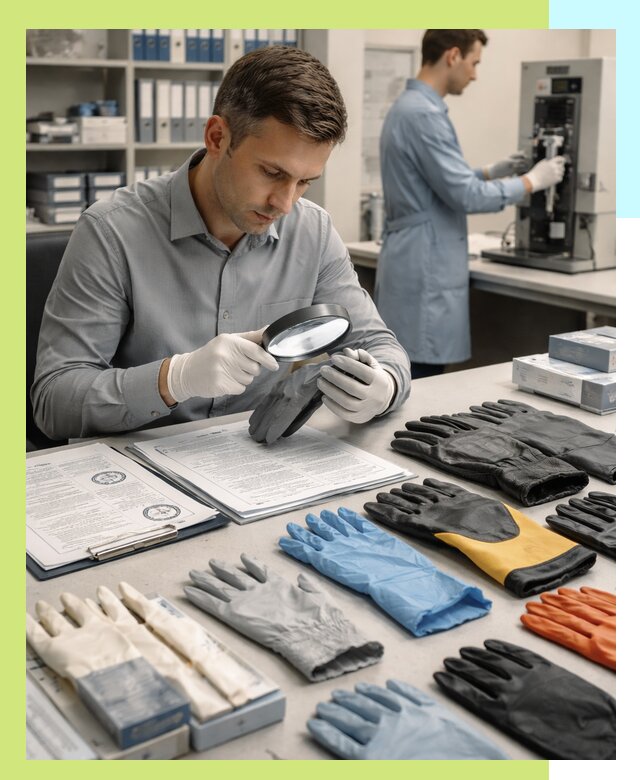 Сертификация перчаток и средств защиты продукции в Кореновске