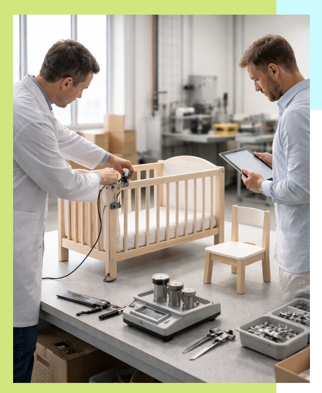 Сертификация детской мебели и проверка безопасности в Кореновске