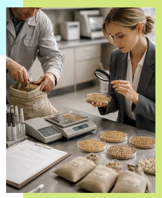 Сертификация зерна в Кореновске по цене от 15546 р. | Алешин-Кнв