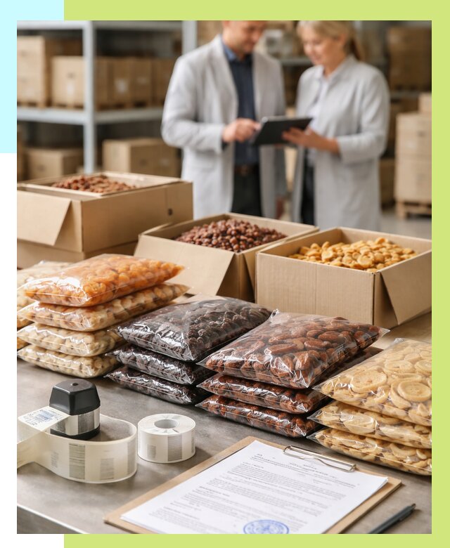 Сертификация сухофруктов в Кореновске от 12437 р. | Алешин-Кнв под ключ