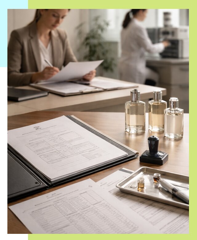 Сертификация парфюмерии в Кореновске от 15546 р. | Алешин-Кнв