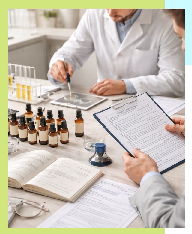 Сертификация эфирных масел и документация качества в Кореновске