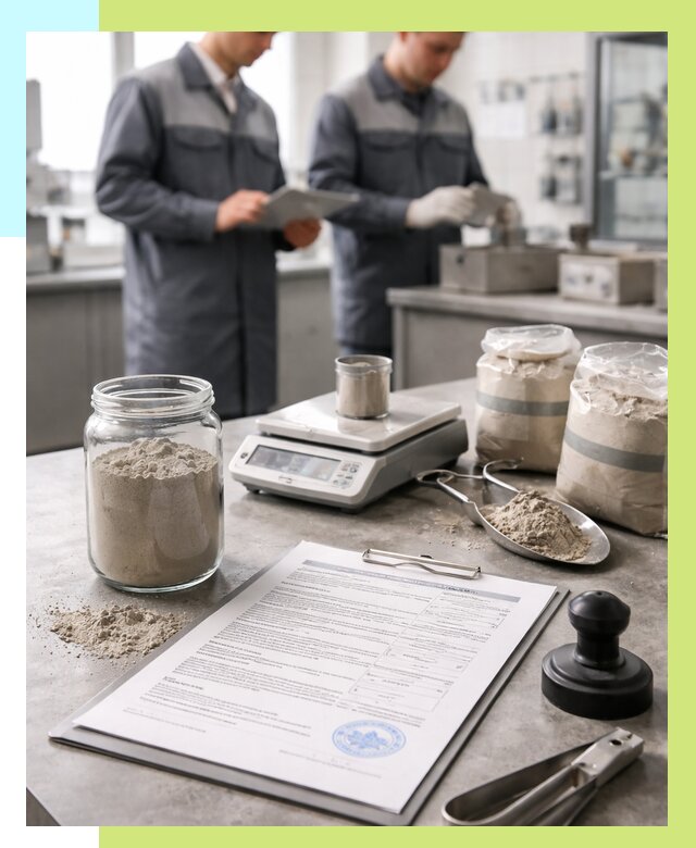 Сертификация цемента в Кореновске от 20728 р. | Алешин-Кнв