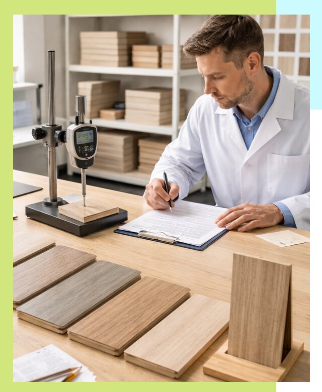 Сертификация ламината с испытаниями и оформлением документов в Кореновске
