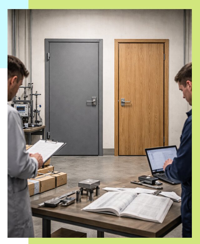 Сертификация дверей в Кореновске от 8291 р. под ключ | Алешин-Кнв