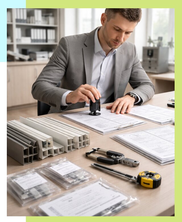 Сертификация ПВХ продукции в Кореновске от 8809 р., Алешин-Кнв