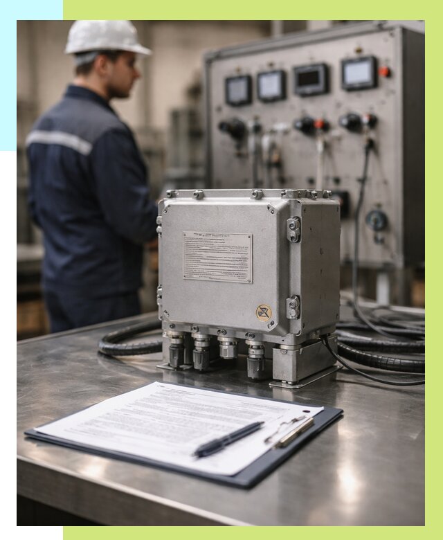 Сертификация взрывозащищенного оборудования в Кореновске от 36274 р. | Алешин-Кнв