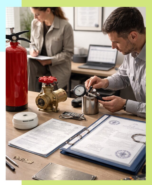 Сертификация пожарного оборудования в Кореновске от 15546 р.|Алешин-Кнв