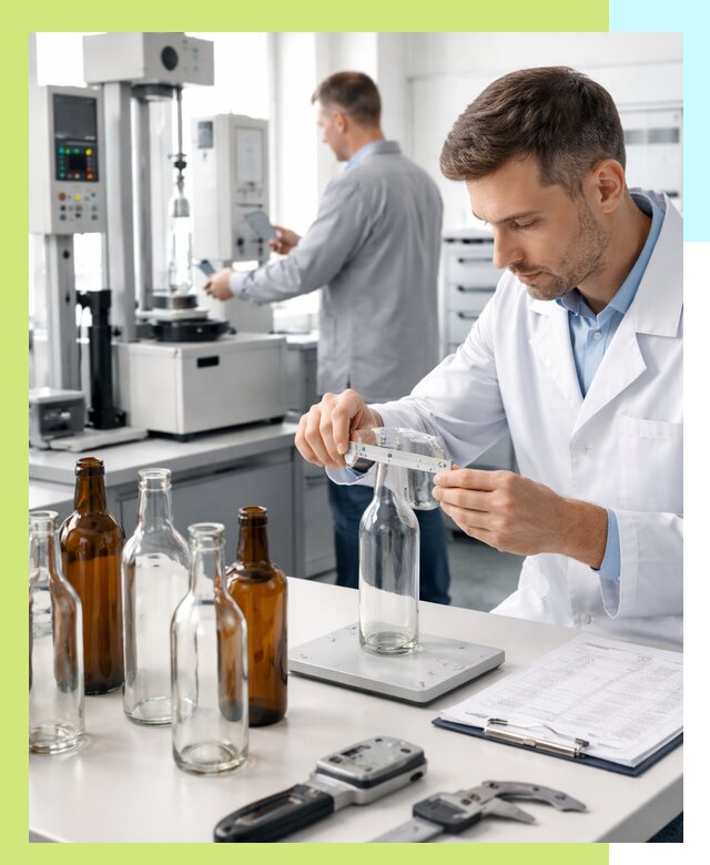 Сертификация стеклянных бутылок и сопутствующей упаковки в Кореновске