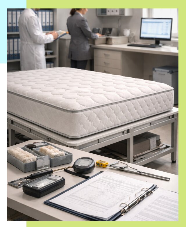 Сертификация матрасов в Кореновске от 8809 р. | Алешин-Кнв