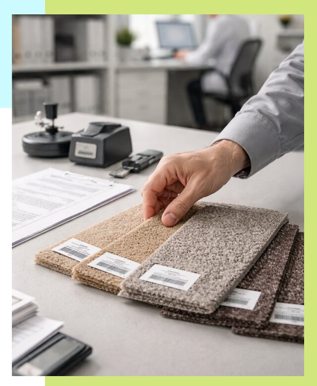 Сертификация ковролина в Кореновске от 15546 р., Алешин-Кнв