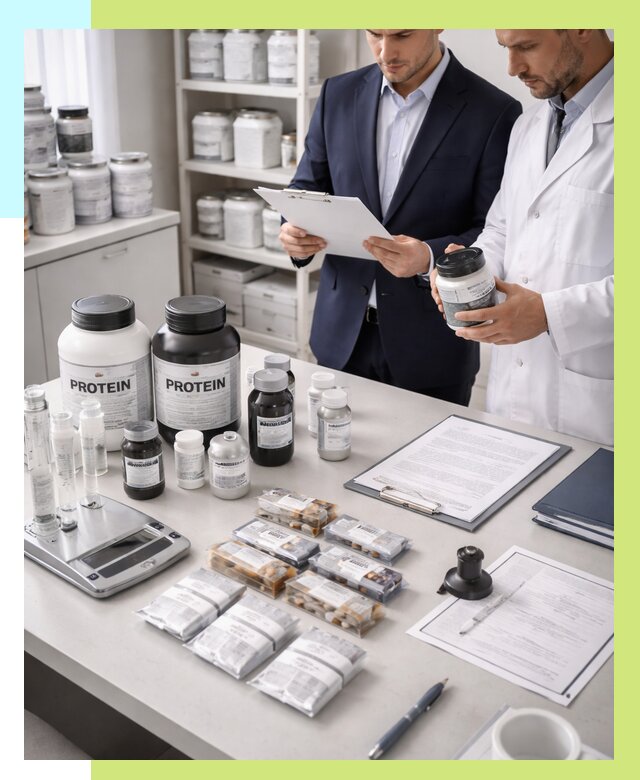 Сертификация спортивного питания в Кореновске от 15546 р., Алешин-Кнв