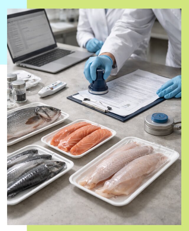 Сертификация рыбы и сертификат в Кореновске от 15546 р. | Алешин-Кнв