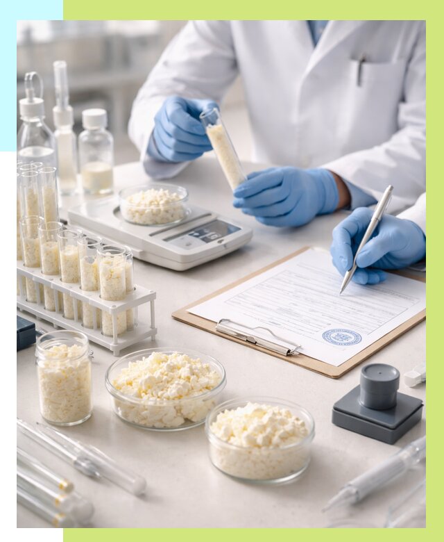 Сертификация творога в Кореновске от 12437 р. под ключ | Алешин-Кнв