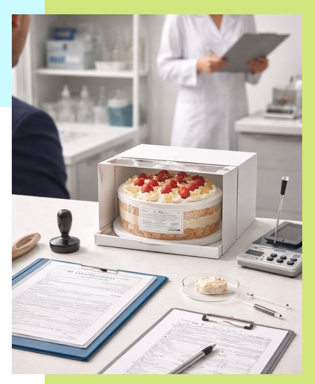 Сертификация тортов в Кореновске от 9328 р. заказать | Алешин-Кнв