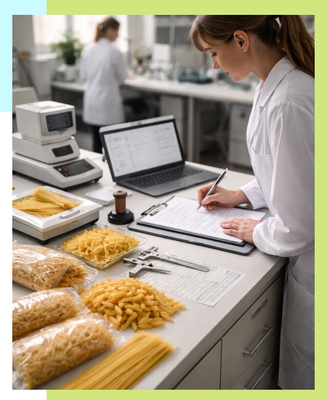 Сертификация макаронных изделий в Кореновске от 15546 р. | Алешин-Кнв