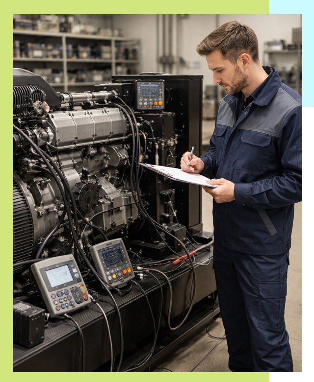Сертификация дизельных генераторов и их оборудования в Кореновске