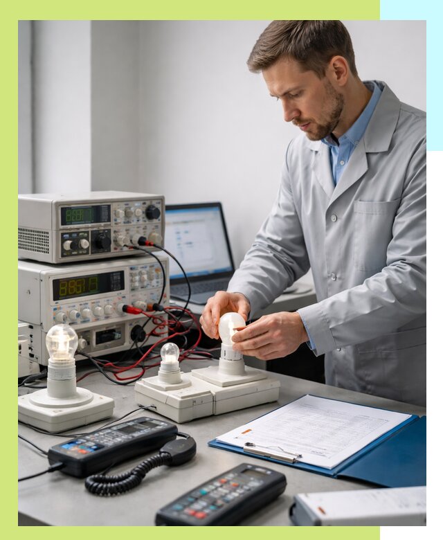 Сертификация ламп и светильников в Кореновске по нормативам