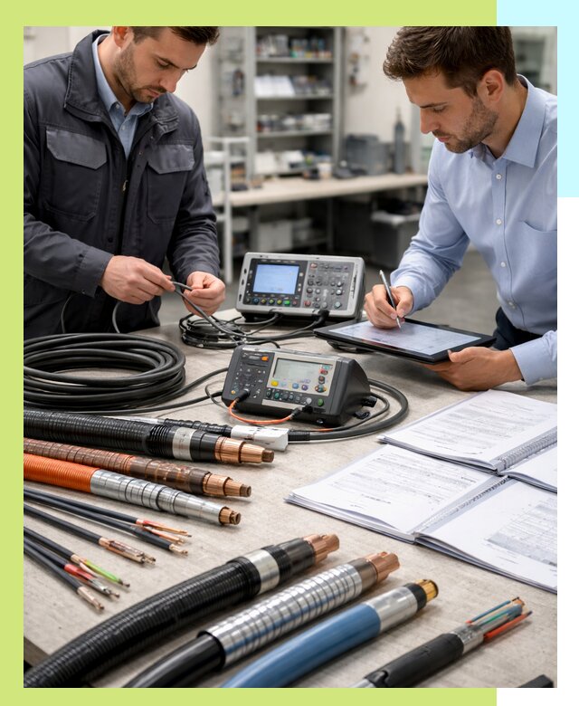 Сертификация кабеля и электропроводки в Кореновске под ключ