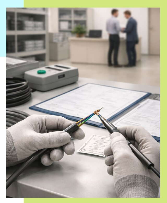 Сертификация провода в Кореновске от 18655 р. в Алешин-Кнв