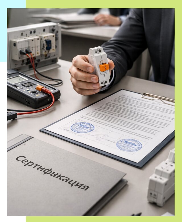 Сертификация выключателей под ключ в Кореновске от 15546 р. | Алешин-Кнв