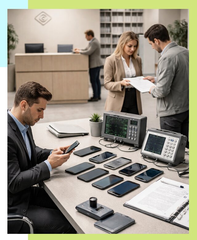 Сертификация телефонов в Кореновске от 25910 р. под ключ | Алешин-Кнв