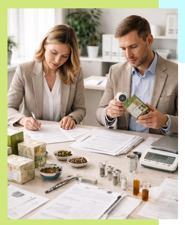 Разработка ТУ на чай и маркировку продукции в Кореновске