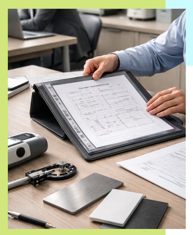 Оформление паспорта материала для продукции в Кореновске