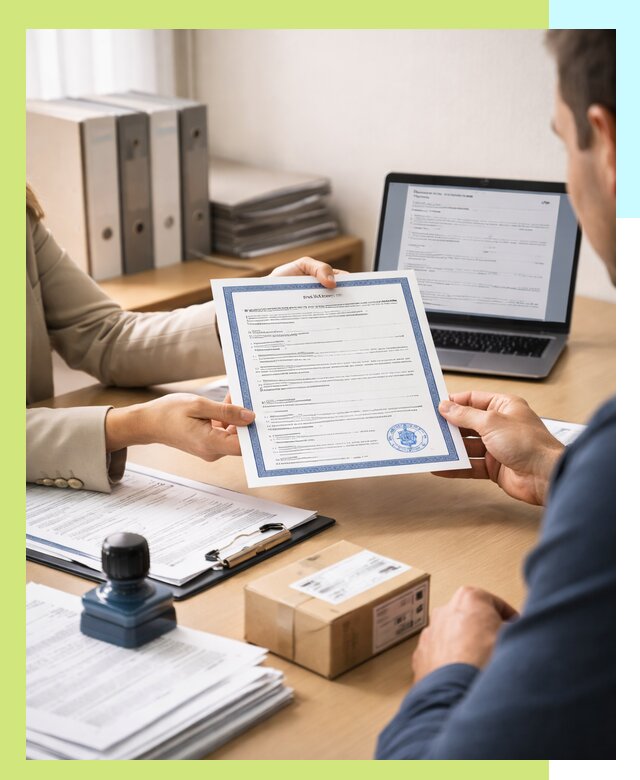 Оформление сертификата соответствия на продукцию в Кореновске