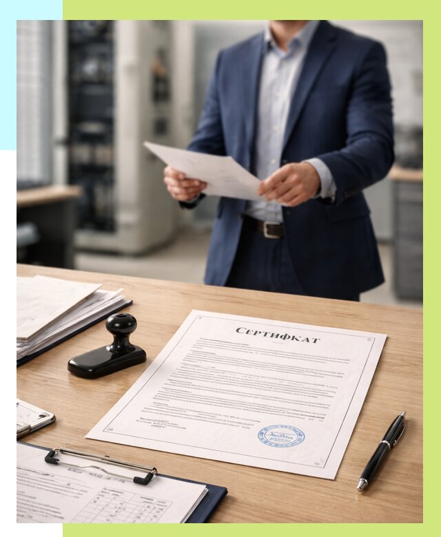 Сертификат на оборудование в Кореновске от 15546 р. | Алешин-Кнв