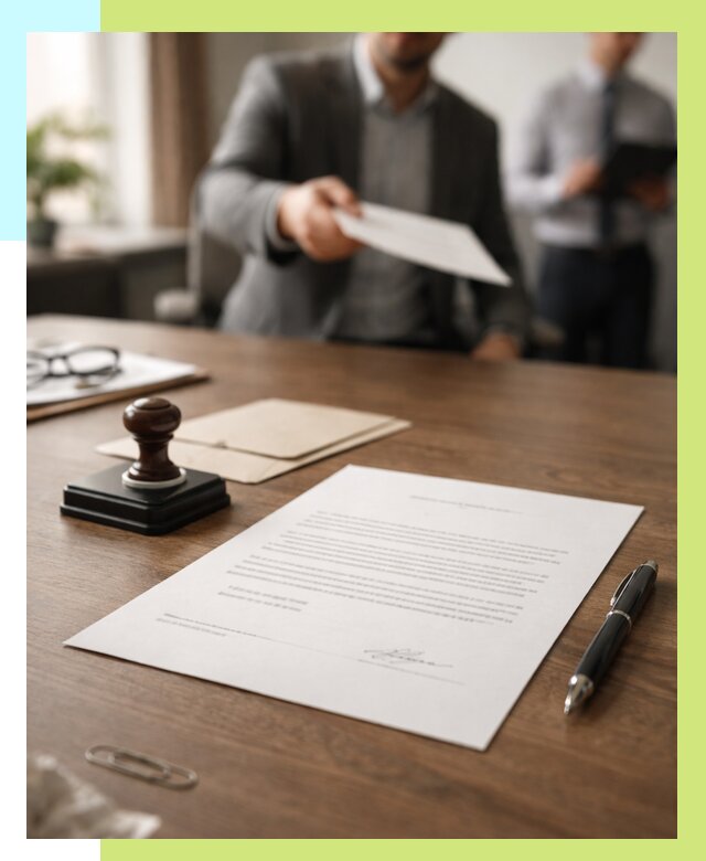 Отказное письмо по сертификации в Кореновске от 3627 р. | Алешин-Кнв