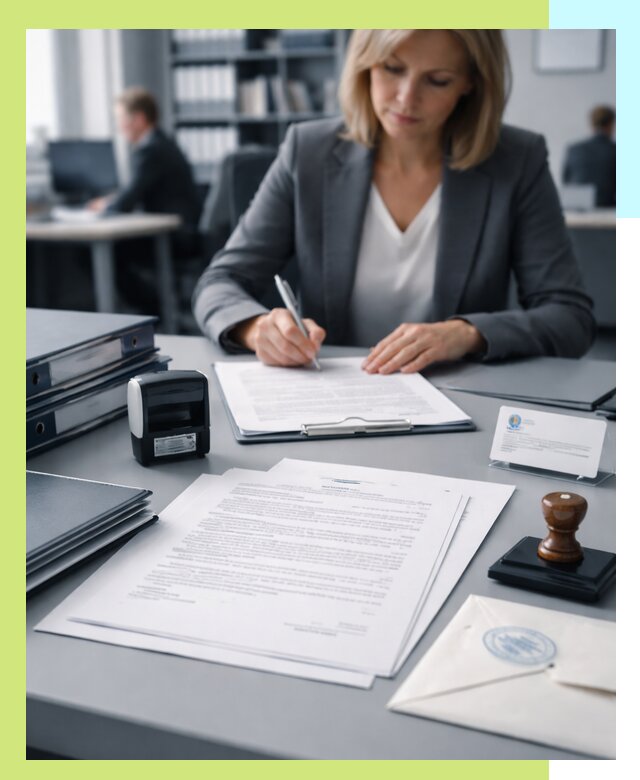 Оформление отказного письма для продукции и оборудования в Кореновске