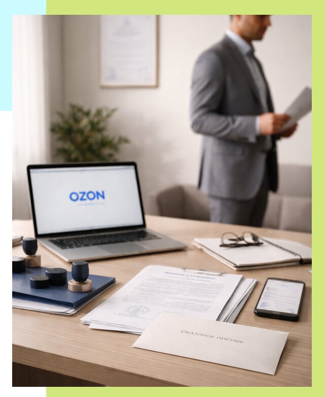 Отказное письмо для Ozon в Кореновске от 3627 р. | Алешин-Кнв