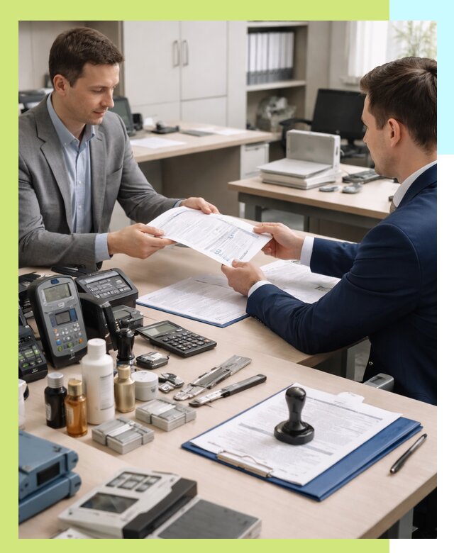 Оформление и получение заключения РЧЦ для оборудования в Кореновске