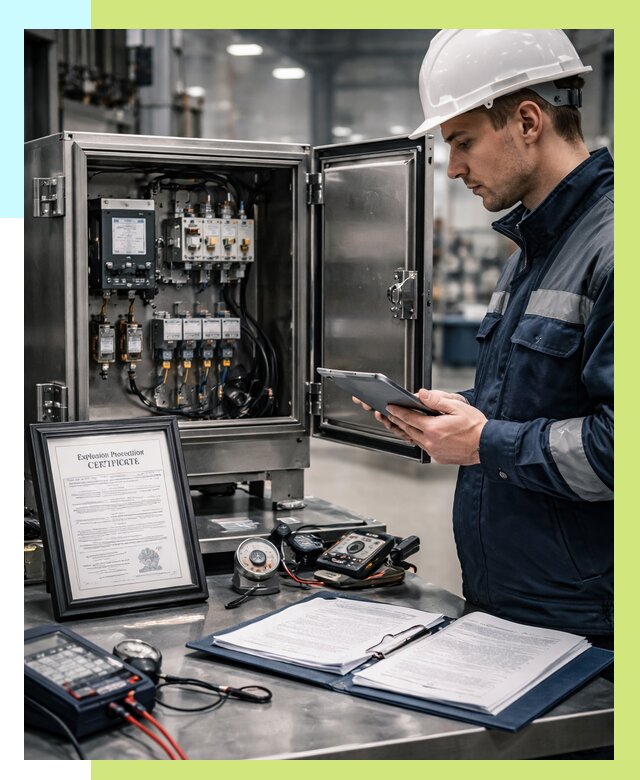 Сертификат взрывозащиты в Кореновске от 46638 р. | Алешин-Кнв