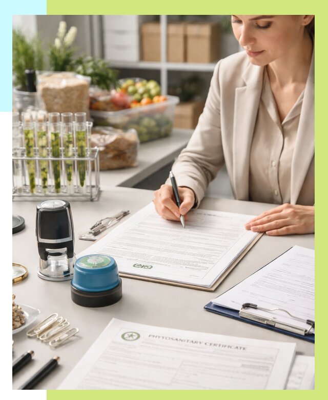 Фитосанитарный сертификат оформить в Кореновске от 4664 р. | Алешин-Кнв