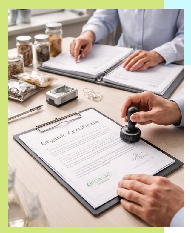 Получение органик сертификата для продукции в Кореновске