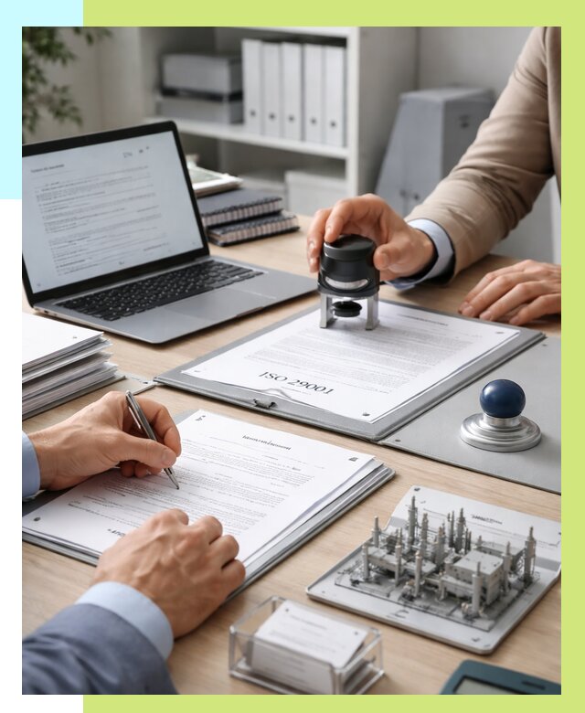 Сертификат ISO 29001 в Кореновске под ключ от 77730 р. | Алешин-Кнв