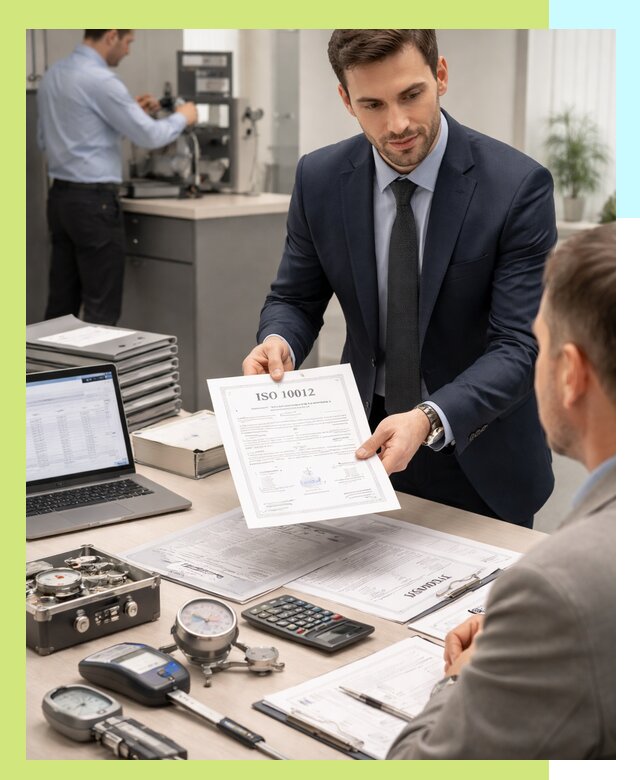 Выдача сертификата ISO 10012 по требованиям метрологии в Кореновске