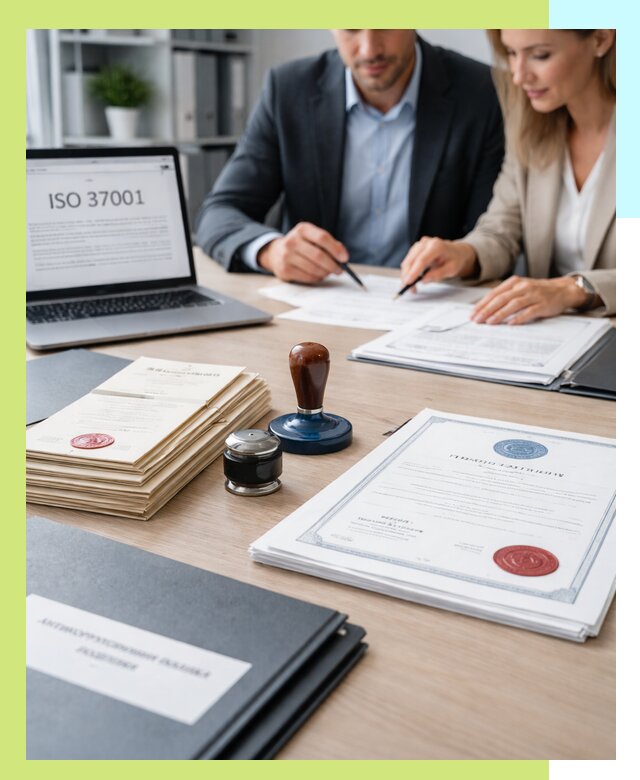 Получение сертификата ISO 37001 по системе борьбы с коррупцией в Кореновске